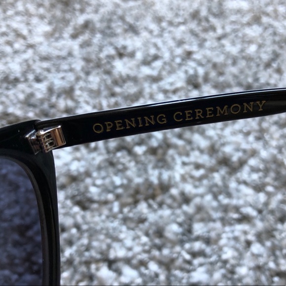 Opening Ceremony Cat Eye Gingham Sunglasses - Picture 3 of 3